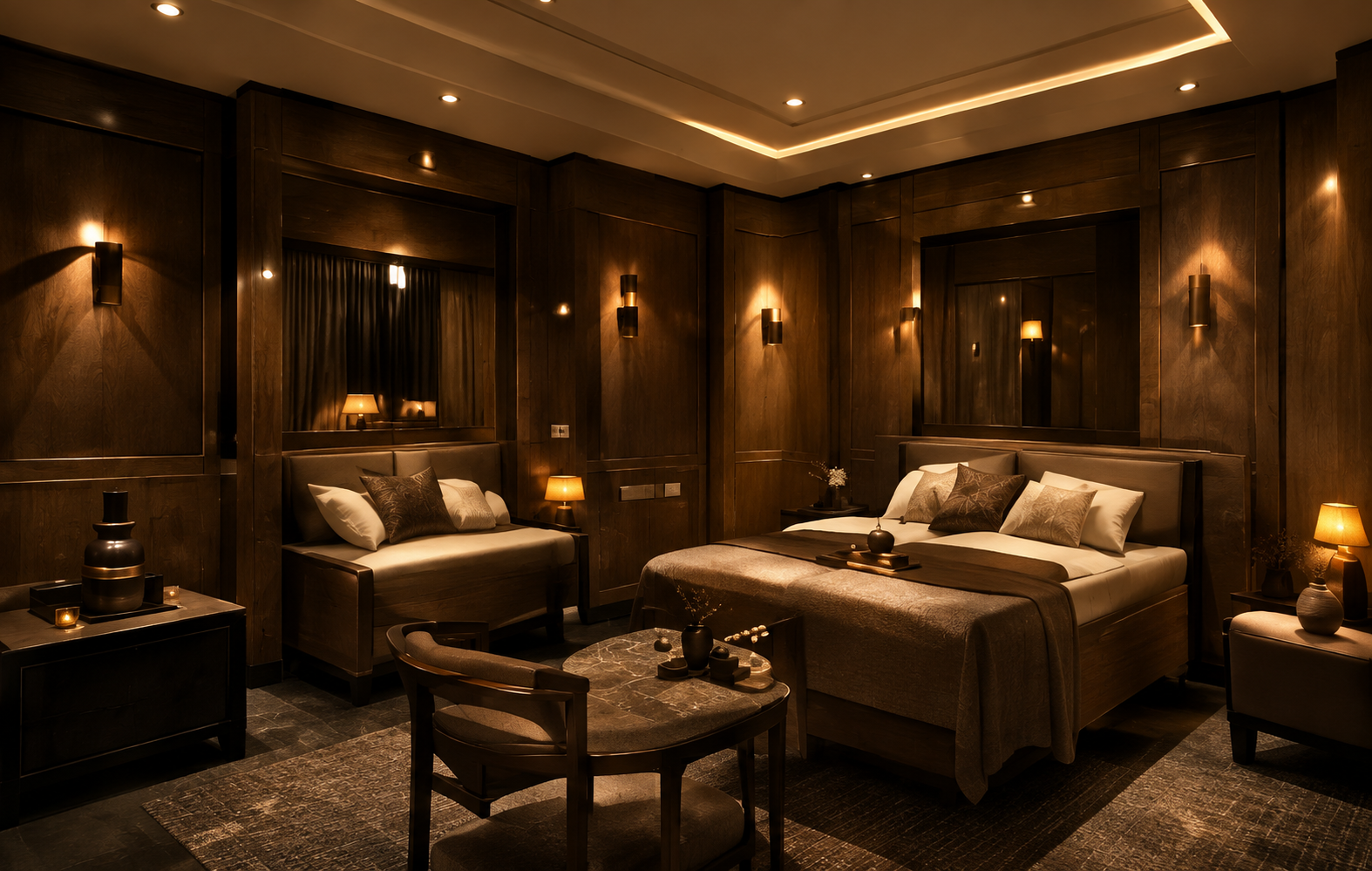 Therapy and Steam Room Suite